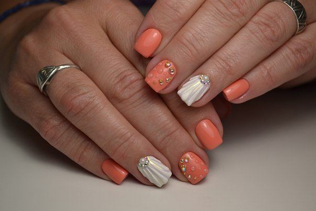70 Simple Summer Vacation Nail Design Ideas 37