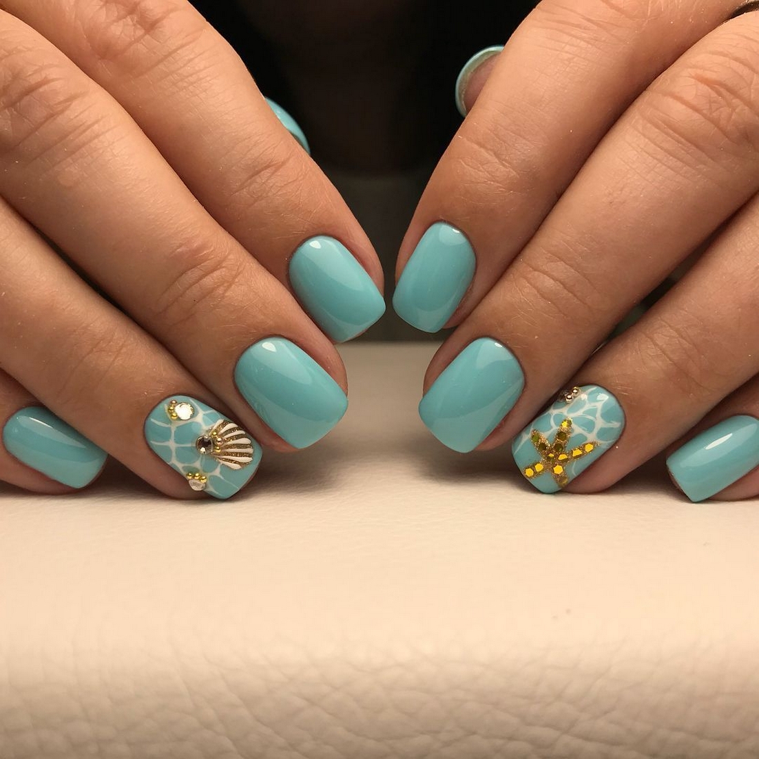 70 Simple Summer Vacation Nail Design Ideas 42