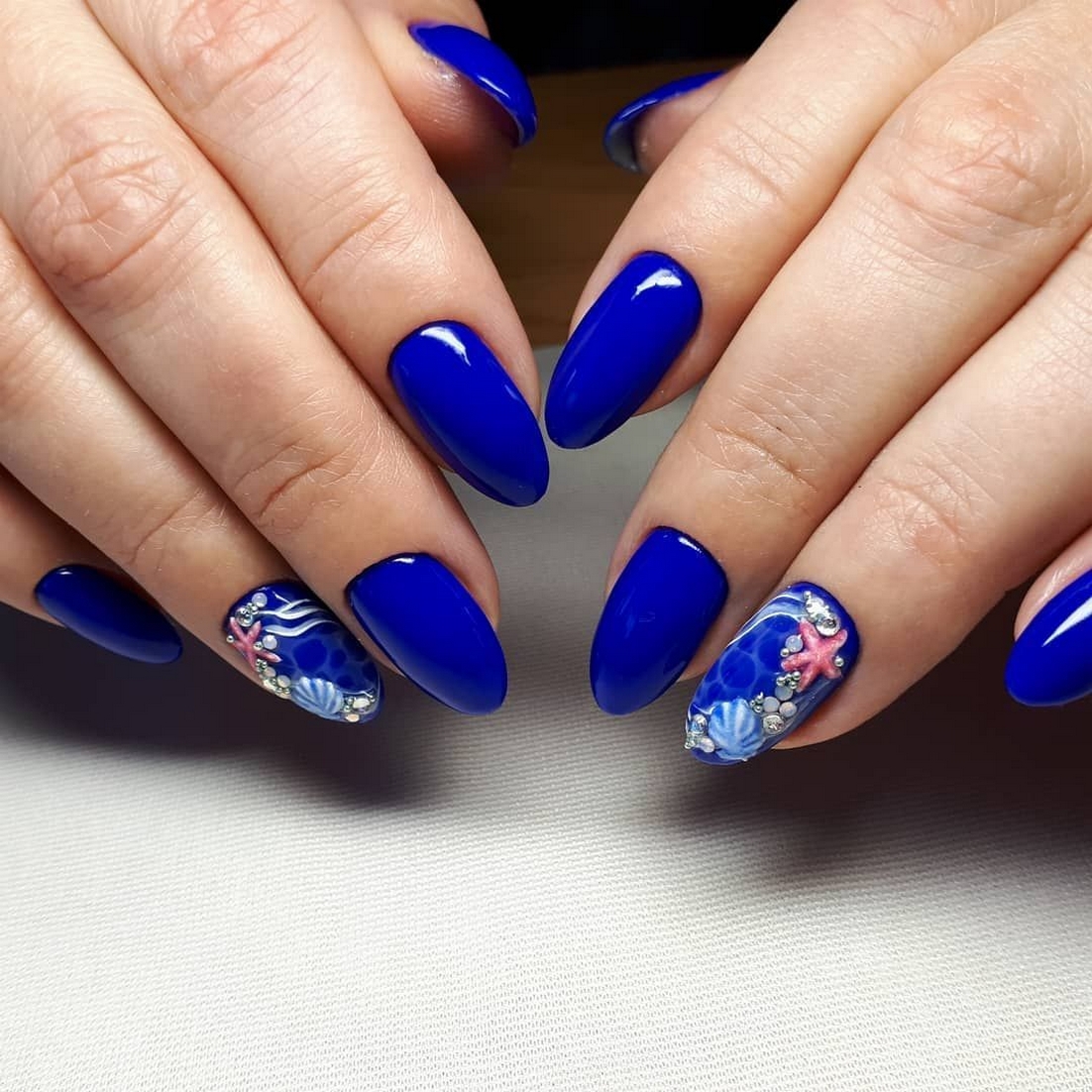 70 Simple Summer Vacation Nail Design Ideas 44