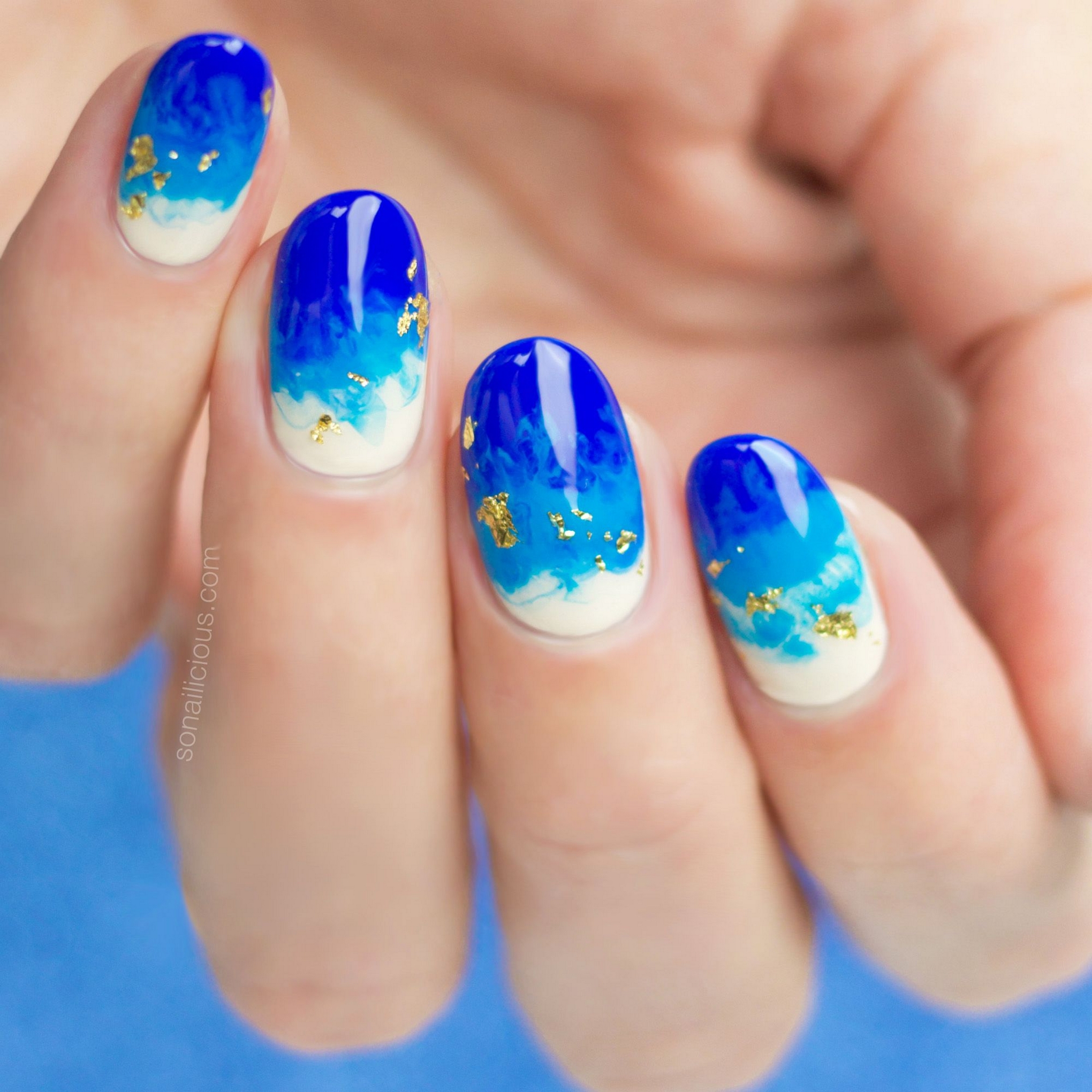 70 Simple Summer Vacation Nail Design Ideas 58