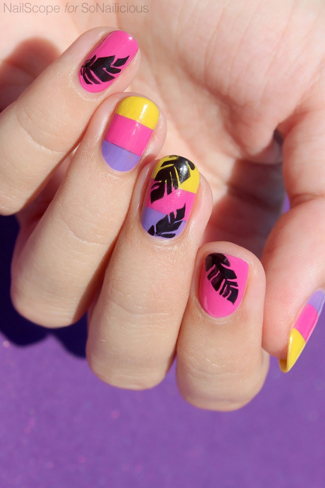 70 Simple Summer Vacation Nail Design Ideas 71