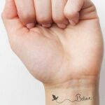 70 Simple and Meaningful Wrist Tattoos for Women Ideas 02