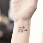 70 Simple and Meaningful Wrist Tattoos for Women Ideas 06