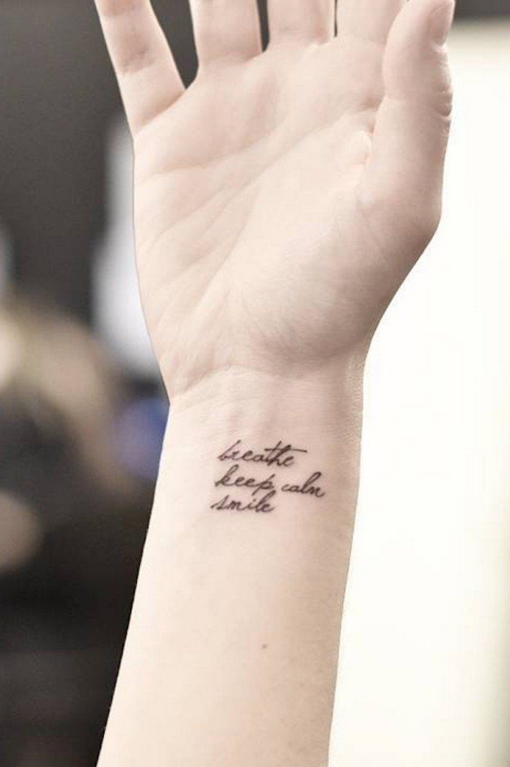 70 Simple and Meaningful Wrist Tattoos for Women Ideas 06