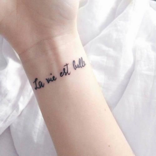 70 Simple and Meaningful Wrist Tattoos for Women Ideas 22