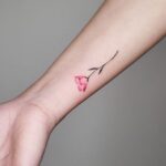 70 Simple and Meaningful Wrist Tattoos for Women Ideas 35