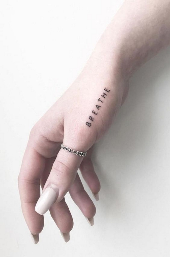 70 Simple and Meaningful Wrist Tattoos for Women Ideas 41