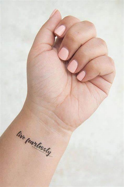 70 Simple and Meaningful Wrist Tattoos for Women Ideas 49