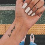 70 Simple and Meaningful Wrist Tattoos for Women Ideas 50