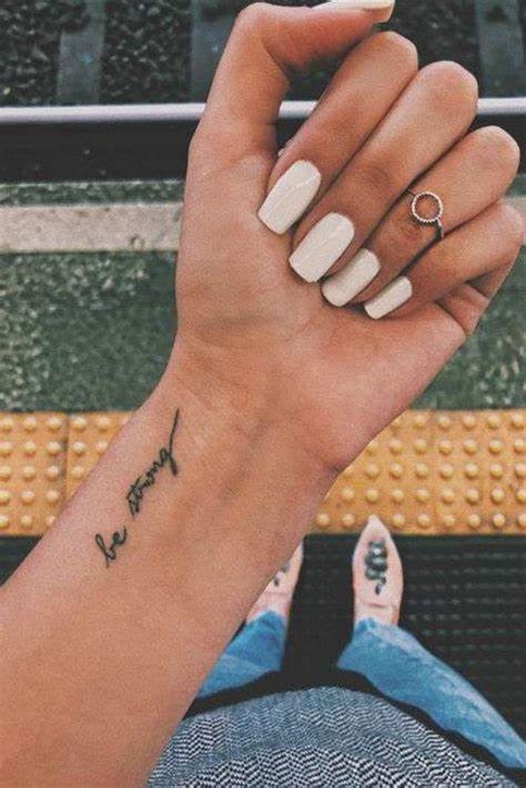 70 Simple and Meaningful Wrist Tattoos for Women Ideas 50