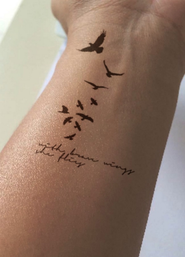 70 Simple and Meaningful Wrist Tattoos for Women Ideas 58