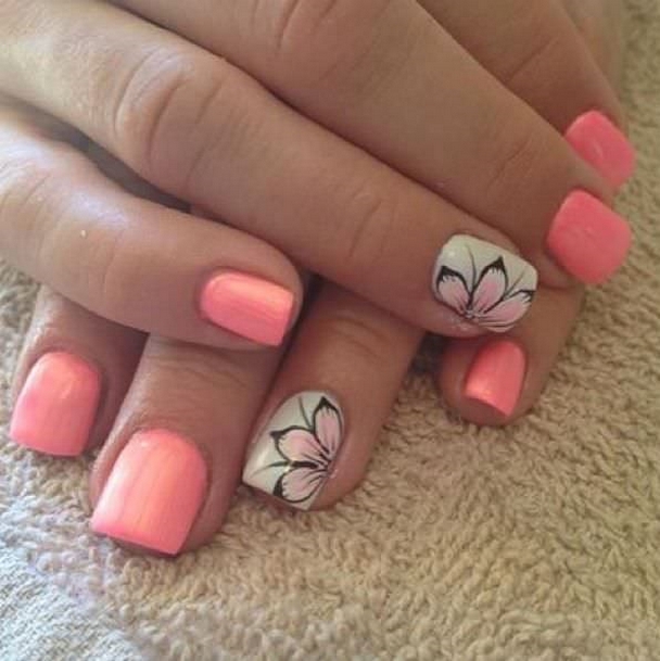 40 DIY Spring Nail Designs for Short Nails 36 1