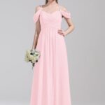 50 Adorable Pink Wedding Dresses for Romantic Celebration 04