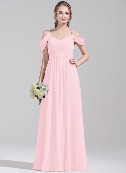 50 Adorable Pink Wedding Dresses for Romantic Celebration 04