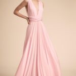 50 Adorable Pink Wedding Dresses for Romantic Celebration 05