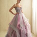 50 Adorable Pink Wedding Dresses for Romantic Celebration 07