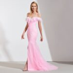 50 Adorable Pink Wedding Dresses for Romantic Celebration 10