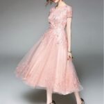 50 Adorable Pink Wedding Dresses for Romantic Celebration 22