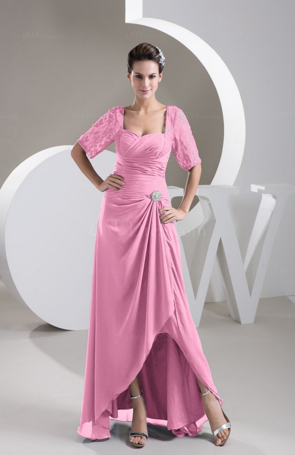 50 Adorable Pink Wedding Dresses for Romantic Celebration 23