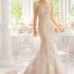 50 Adorable Pink Wedding Dresses for Romantic Celebration 32