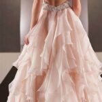 50 Adorable Pink Wedding Dresses for Romantic Celebration 33