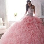 50 Adorable Pink Wedding Dresses for Romantic Celebration 49