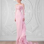 50 Adorable Pink Wedding Dresses for Romantic Celebration 51