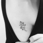 50 Beautiful Small Side Boob Tattoos Designs You Would Love to Try 06