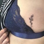 50 Beautiful Small Side Boob Tattoos Designs You Would Love to Try 08