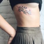 50 Beautiful Small Side Boob Tattoos Designs You Would Love to Try 11