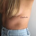 50 Beautiful Small Side Boob Tattoos Designs You Would Love to Try 21