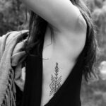 50 Beautiful Small Side Boob Tattoos Designs You Would Love to Try 41