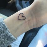 60 Adorable Simple Small heart Tattoo Ideas for Women 13
