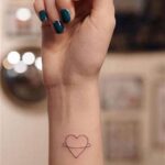 60 Adorable Simple Small heart Tattoo Ideas for Women 26
