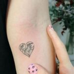 60 Adorable Simple Small heart Tattoo Ideas for Women 32