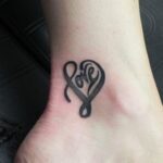 60 Adorable Simple Small heart Tattoo Ideas for Women 52