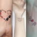 60 Adorable Simple Small heart Tattoo Ideas for Women