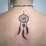 70 Beautiful Dreamcatcher Tattoo Designs for Women Ideas 03
