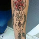 70 Beautiful Dreamcatcher Tattoo Designs for Women Ideas 07