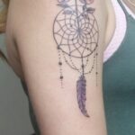 70 Beautiful Dreamcatcher Tattoo Designs for Women Ideas 11