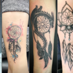70 Beautiful Dreamcatcher Tattoo Designs for Women Ideas