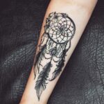 70 Beautiful Dreamcatcher Tattoo Designs for Women Ideas 16