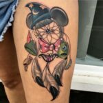 70 Beautiful Dreamcatcher Tattoo Designs for Women Ideas 18