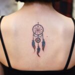 70 Beautiful Dreamcatcher Tattoo Designs for Women Ideas 21