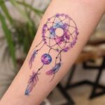 70 Beautiful Dreamcatcher Tattoo Designs for Women Ideas 24