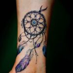70 Beautiful Dreamcatcher Tattoo Designs for Women Ideas 26