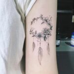 70 Beautiful Dreamcatcher Tattoo Designs for Women Ideas 27