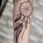 70 Beautiful Dreamcatcher Tattoo Designs for Women Ideas 31