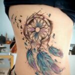 70 Beautiful Dreamcatcher Tattoo Designs for Women Ideas 39
