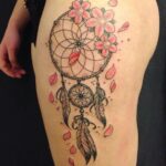 70 Beautiful Dreamcatcher Tattoo Designs for Women Ideas 40